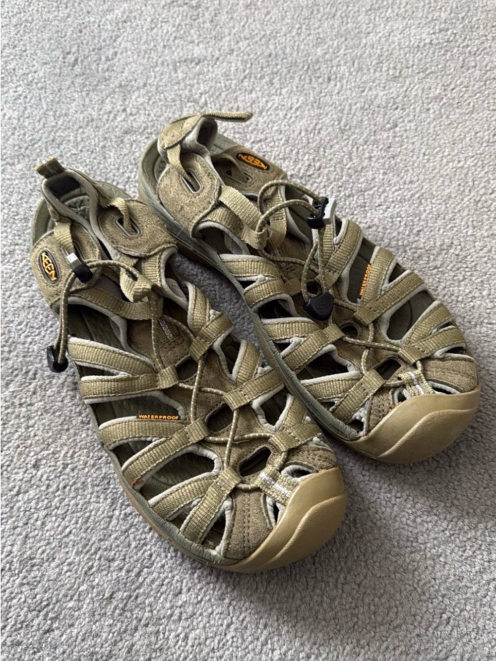 Keen Olive/Tan Waterproof Outdoor Sandals